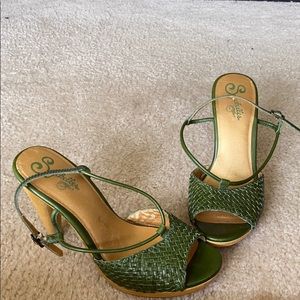 Green Seychelles Sandals